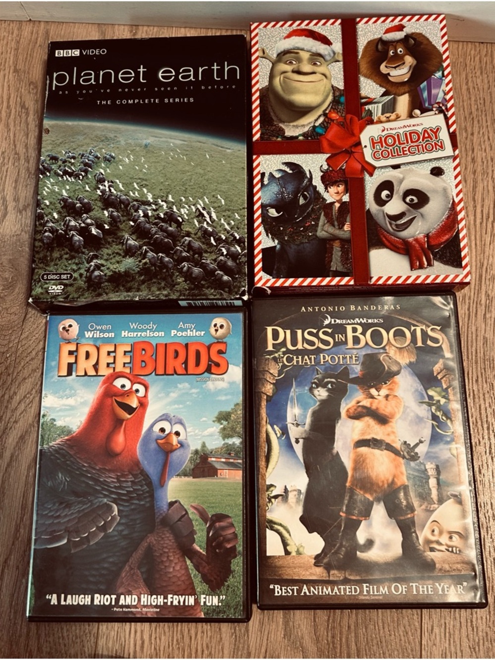 Assorted Animated DVD Movie Lot